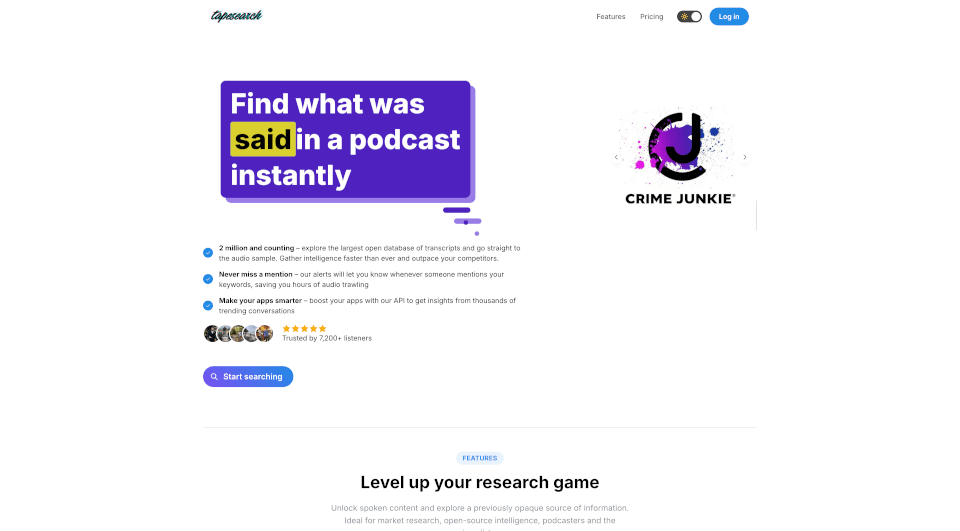 Tapesearch