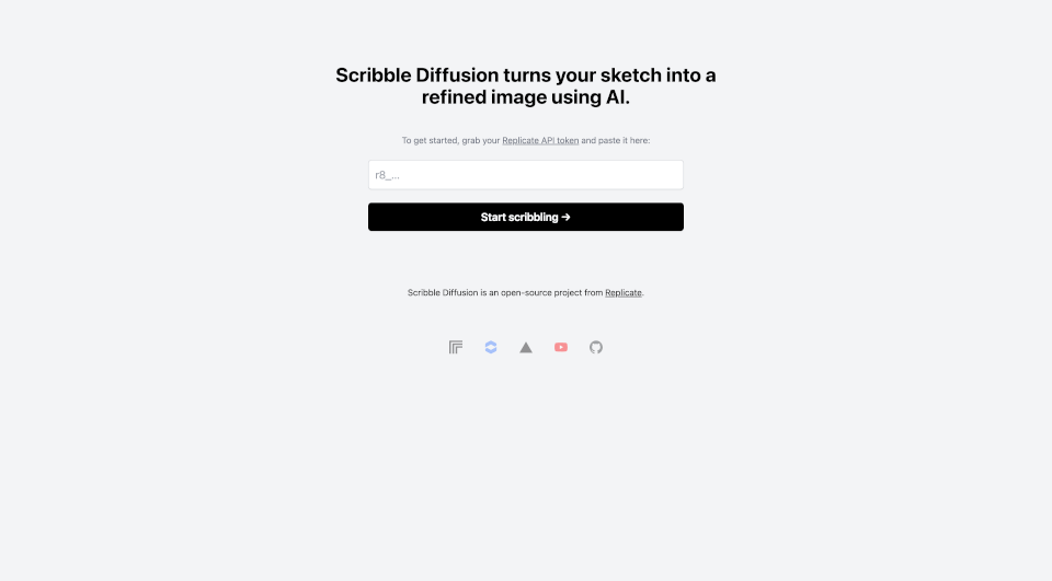 Scribble Diffusion