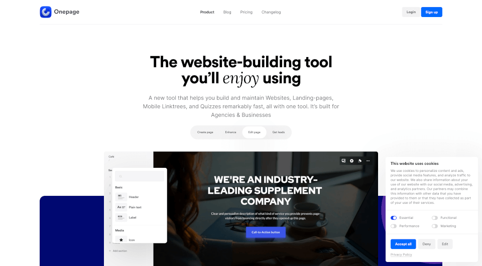 Onepage