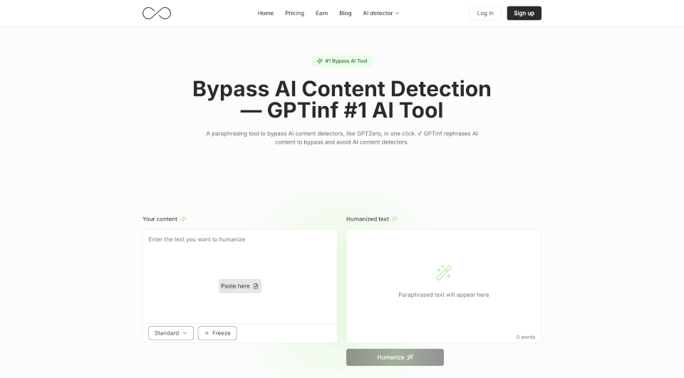 GPTinf