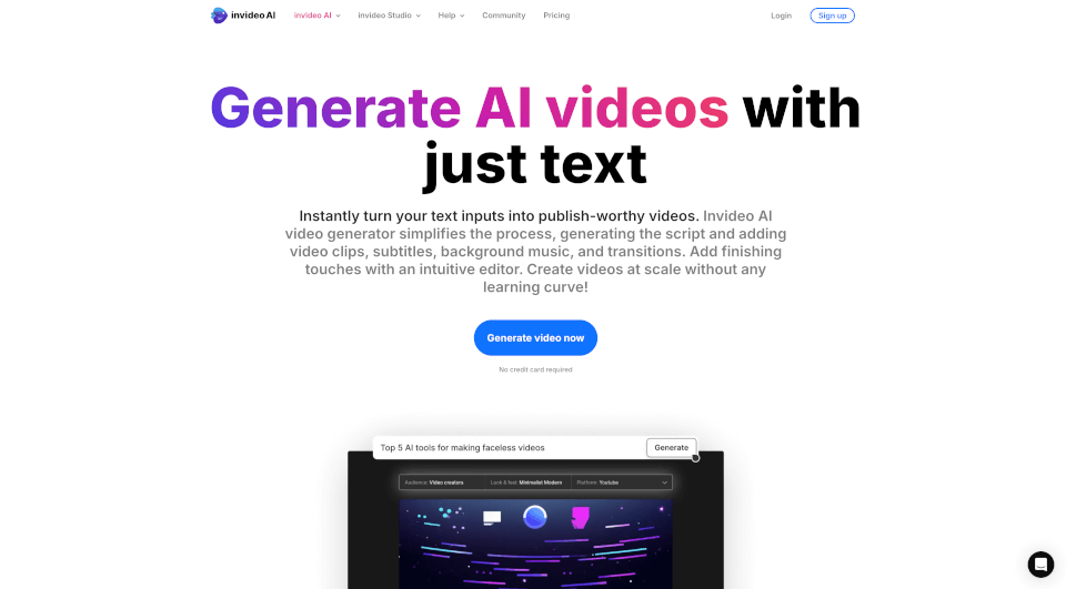 invideo AI