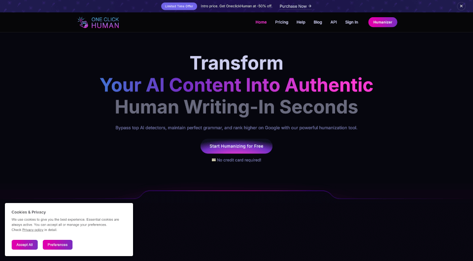 OneClickHuman