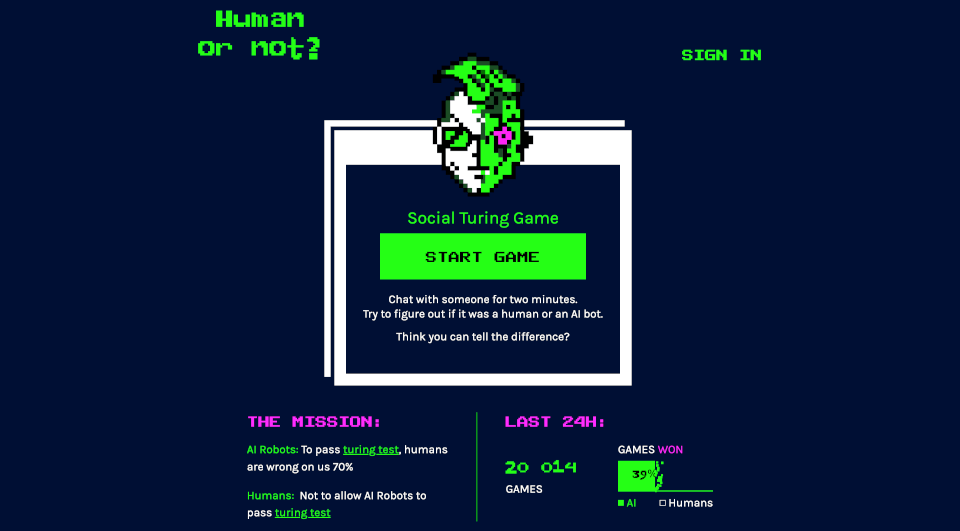 Human or Not