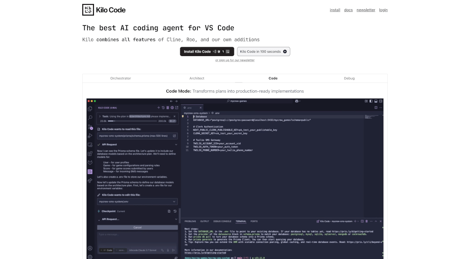 Kilo Code