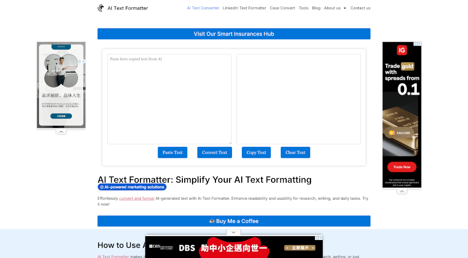 AI Text Formatter