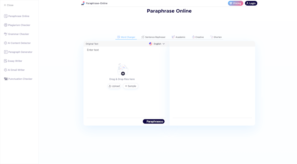 Paraphrase Online