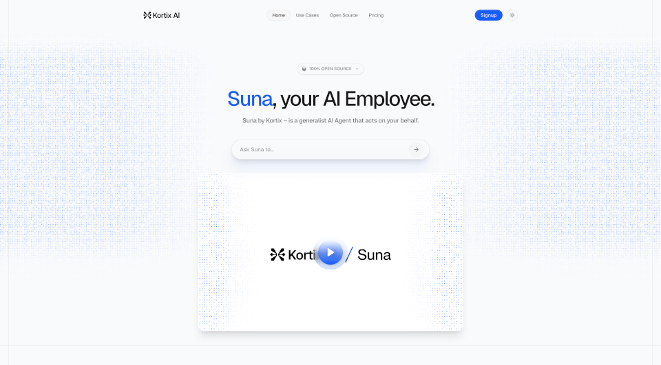 Kortix Suna
