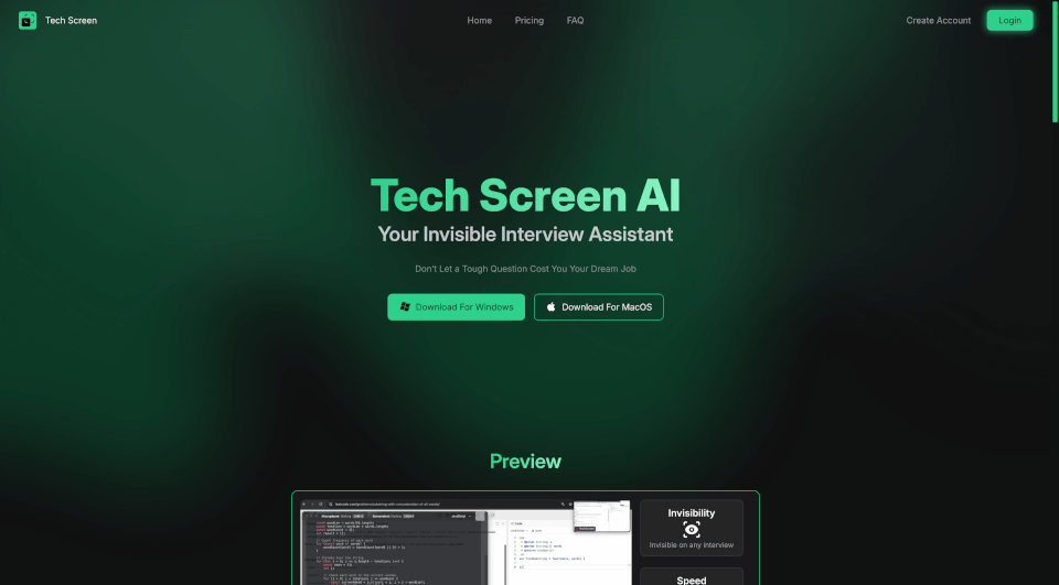 Tech Screen