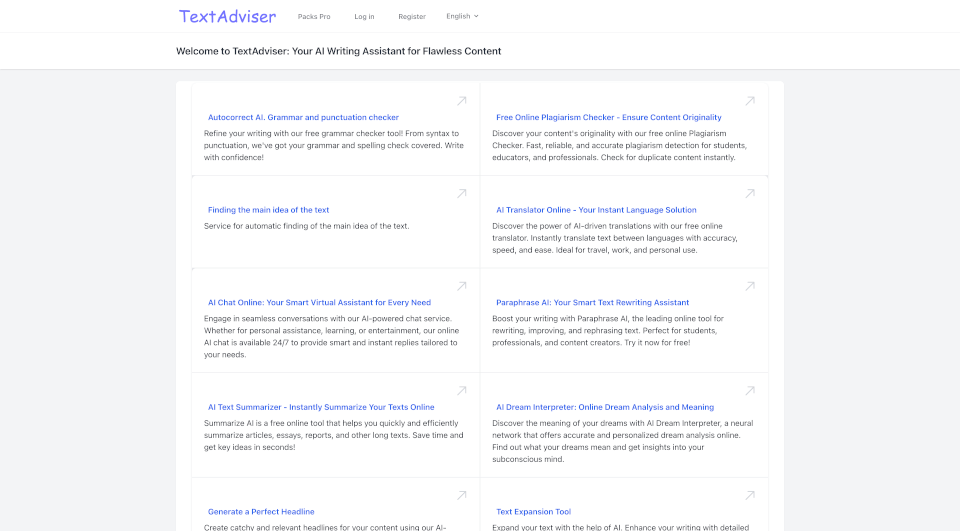 TextAdviser