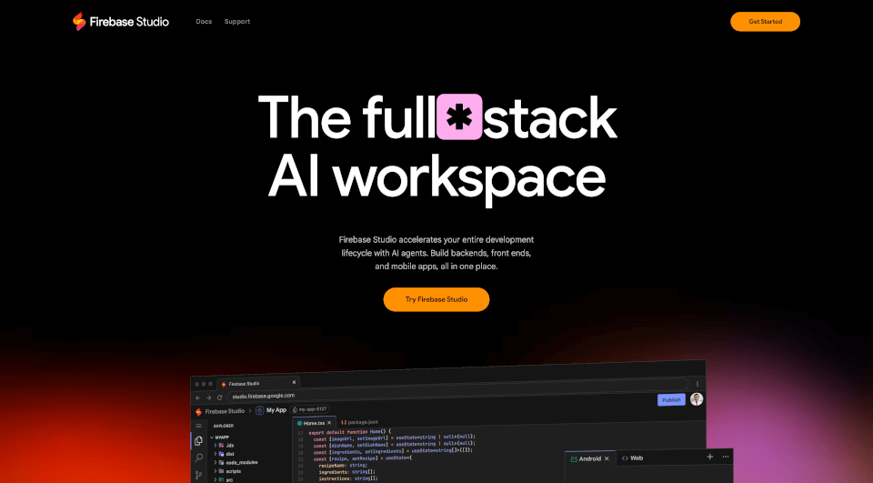 Firebase Studio