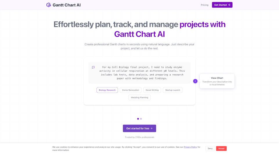 GanttChart AI