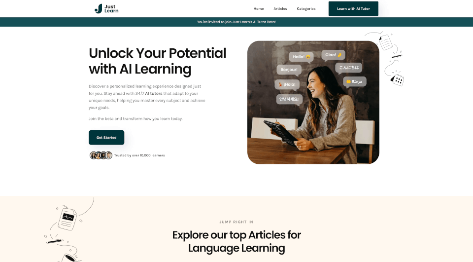 Justlearn