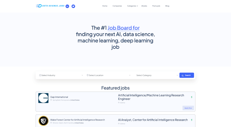 DataScienceJobs.com