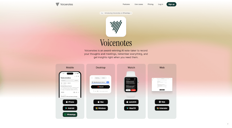 Voicenotes