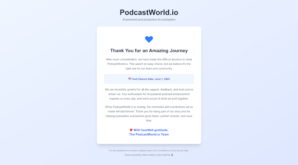 Podcastworld.io