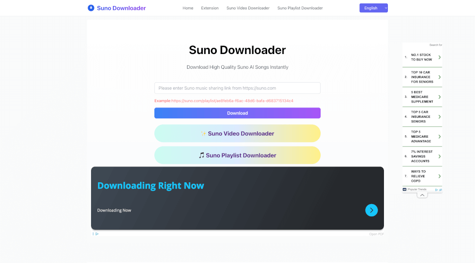 Suno Downloader