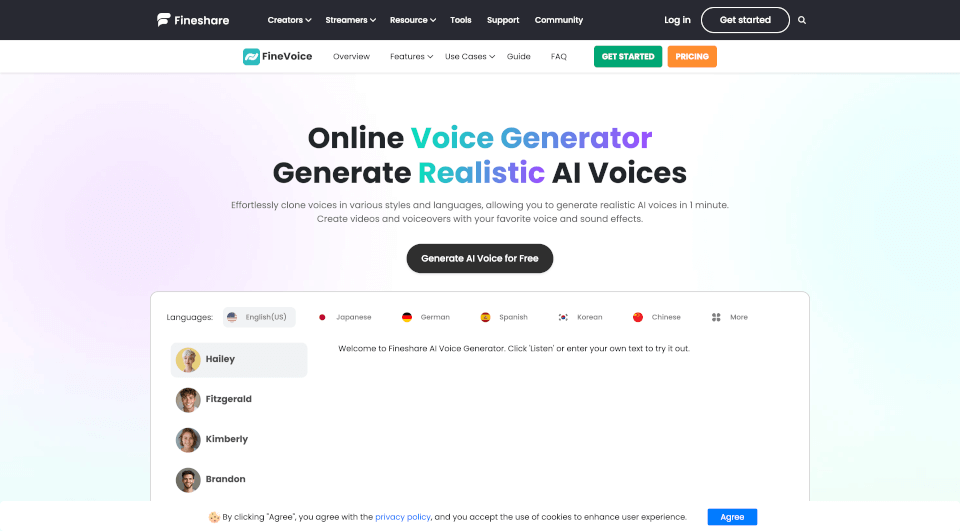 Fineshare FineVoice