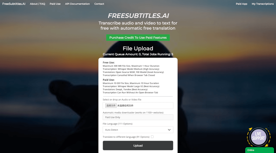 FreeSubtitles.AI