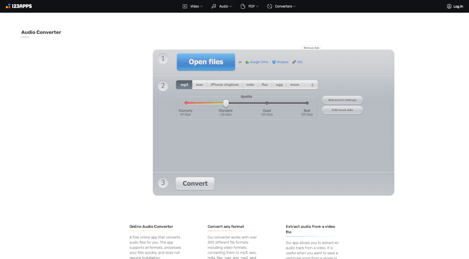 Online Audio Converter
