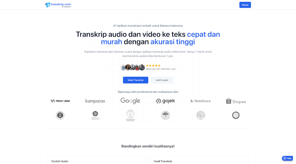 Transkrip.com