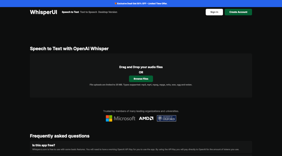 WhisperUI