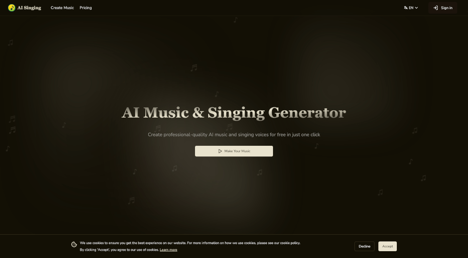 AI Singing