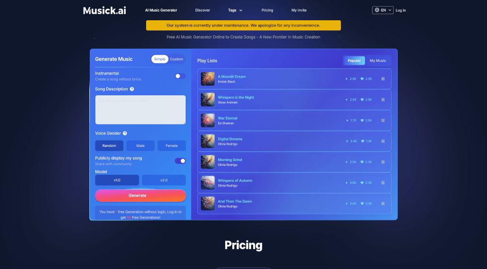 Musick.ai