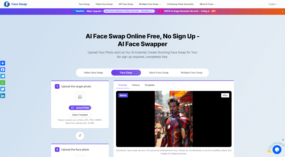 AI Face Swapper