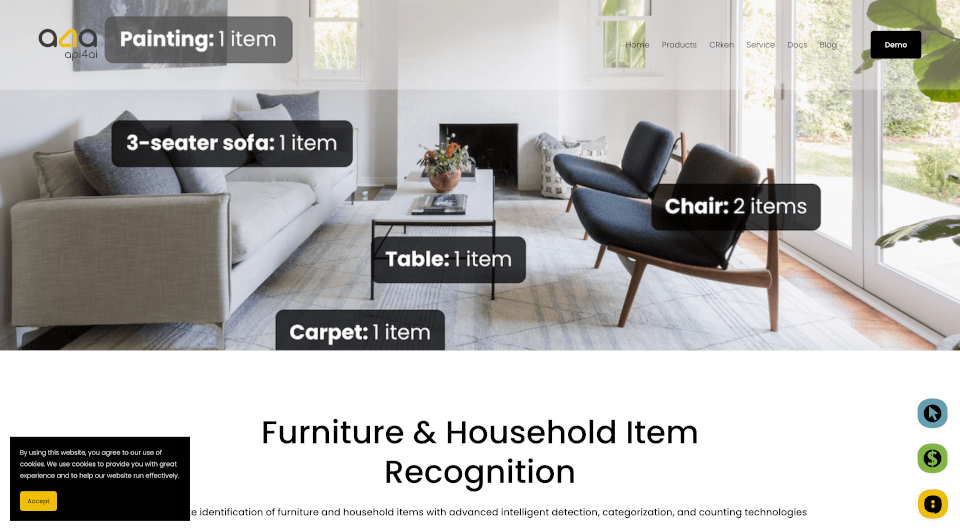 Furniture & Household Item Recognition API