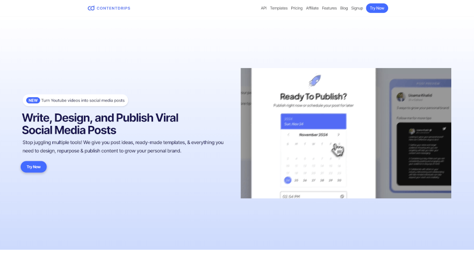 Contentdrips Crea Posts Virales Para LinkedIn Con IA Directorio De 