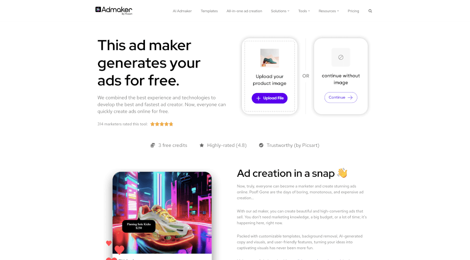 Admaker by Picsart