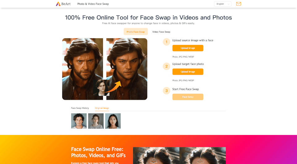 BeArt AI Face Swap