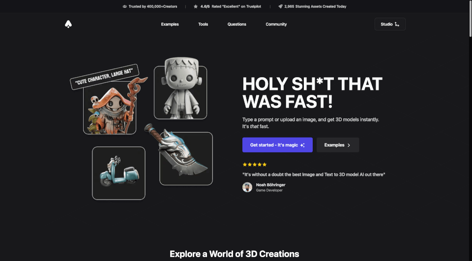 3D AI Studio