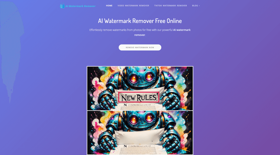 AI Watermark Remover