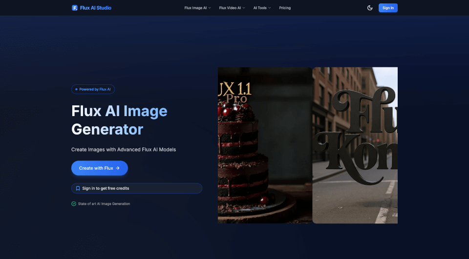 Flux AI Studio