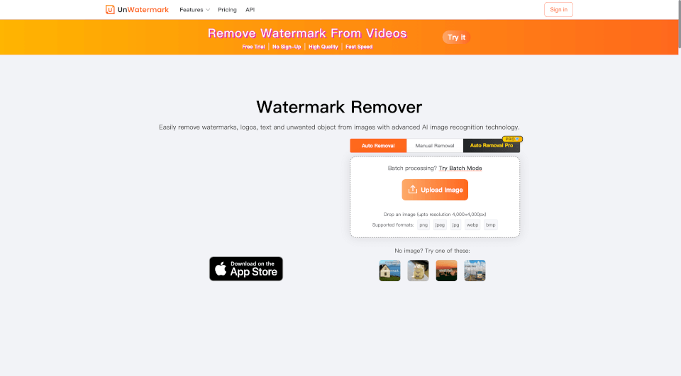 Unwatermark AI