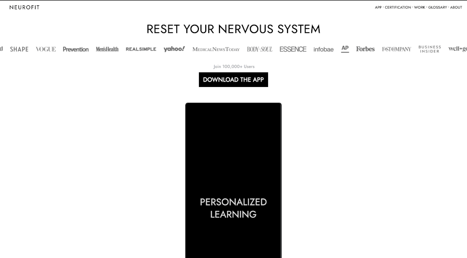NEUROFIT App