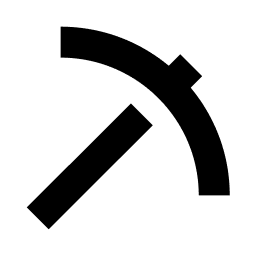 Pickaxe logo