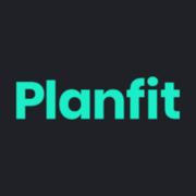 Planfit: Gym Home Workouts & Fitness Plan by AI logo