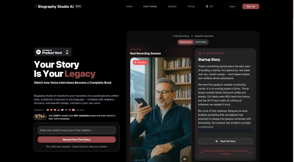 Biography Studio AI