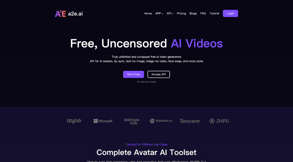 A2E Free and Uncensored AI Videos