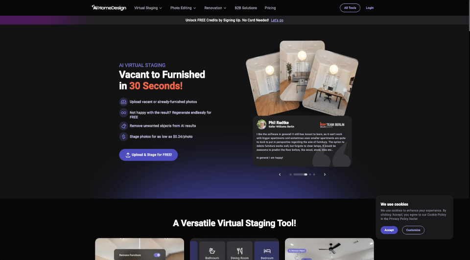AI Virtual Staging