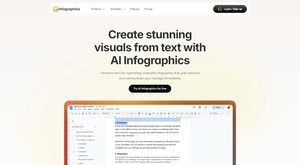 Infographics AI