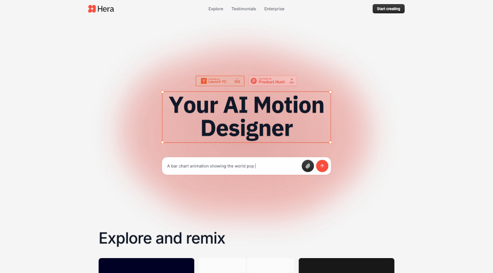Hera – Your AI Motion Designer