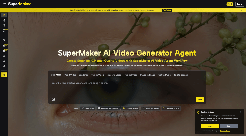SuperMaker AI Video Generator