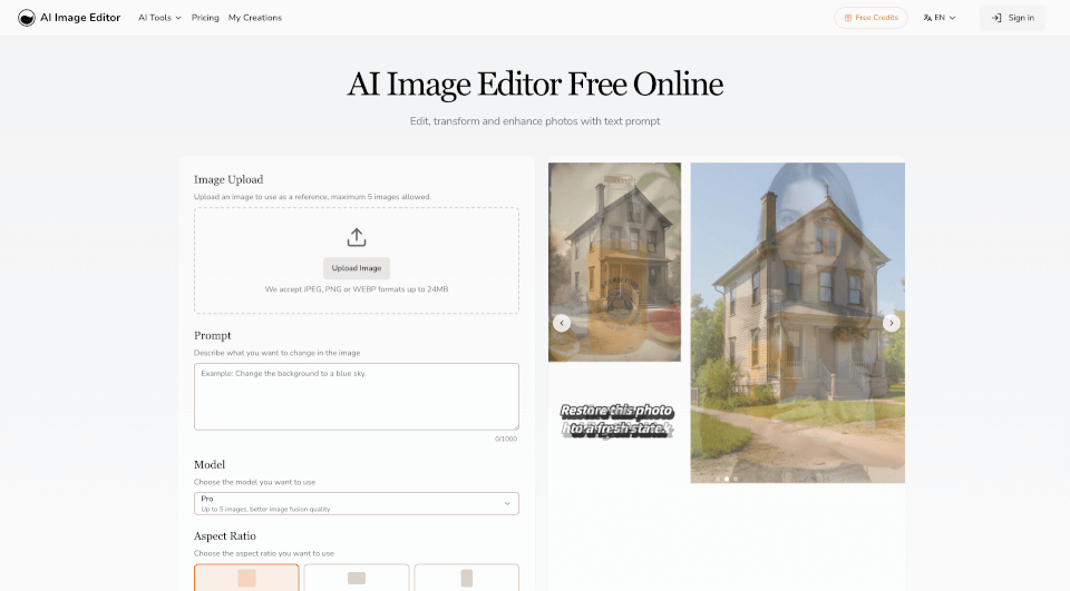 AI Image Editor