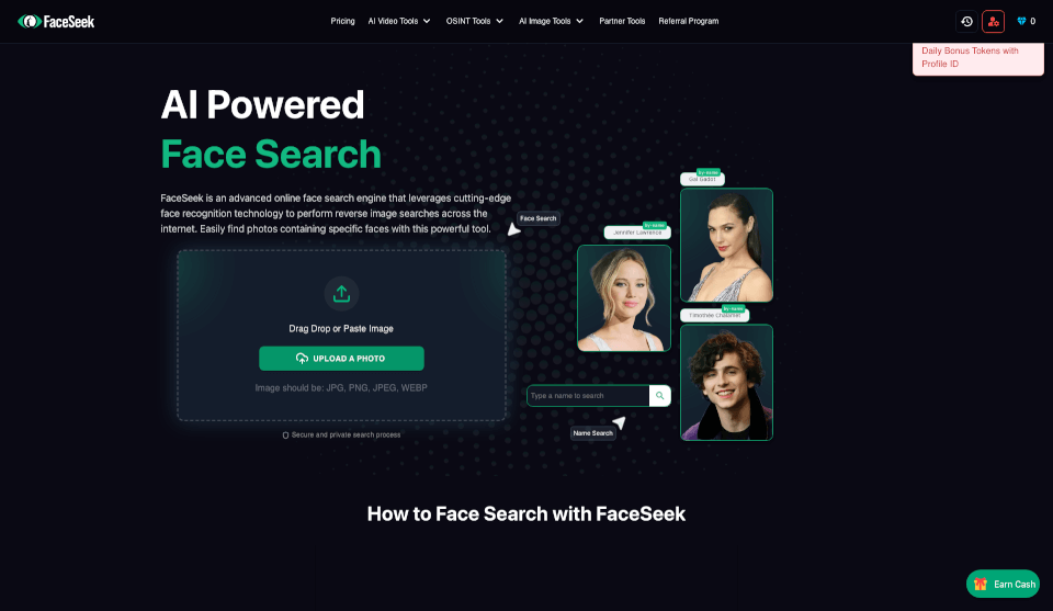 FaceSeek - AI Face Search