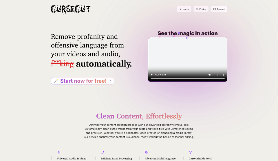 CurseCut
