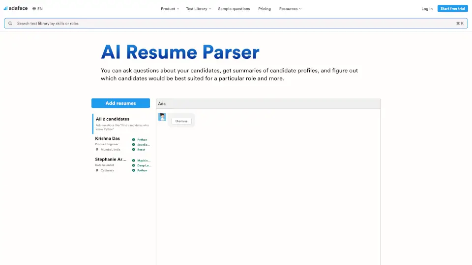 AI Resume Parser