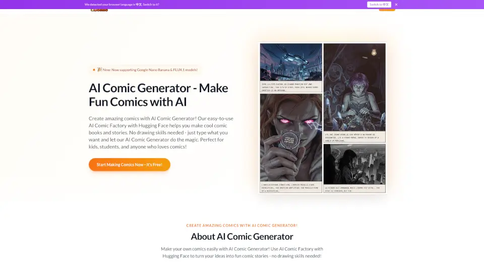 AI Comic Generator